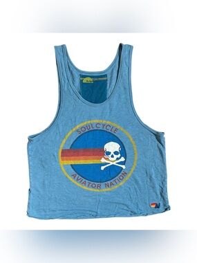 Aviator Nation Soul-Cycle Tank Blue